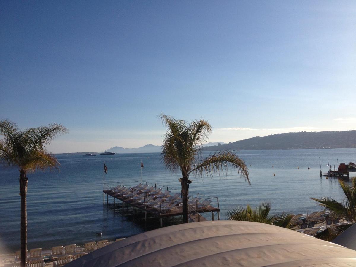 Grand Studio 7 Minutes De La Plage Et Climatise Sur Juan Les Pins Antibes Bagian luar foto
